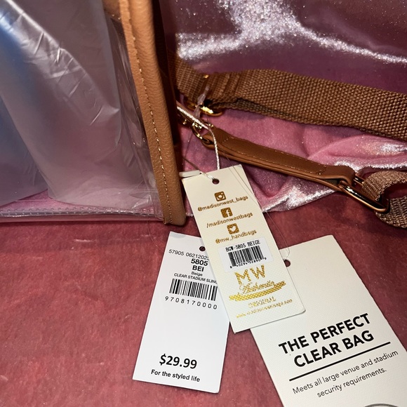 Madison West clear bag - Picture 10 of 15